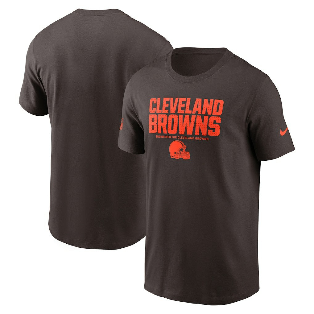 Cleveland Browns Sideline Dri-FIT T-Shirt - Brown T-shirts