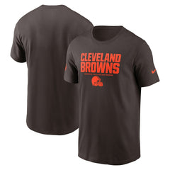 Cleveland Browns Sideline Dri-FIT T-Shirt - Brown T-shirts