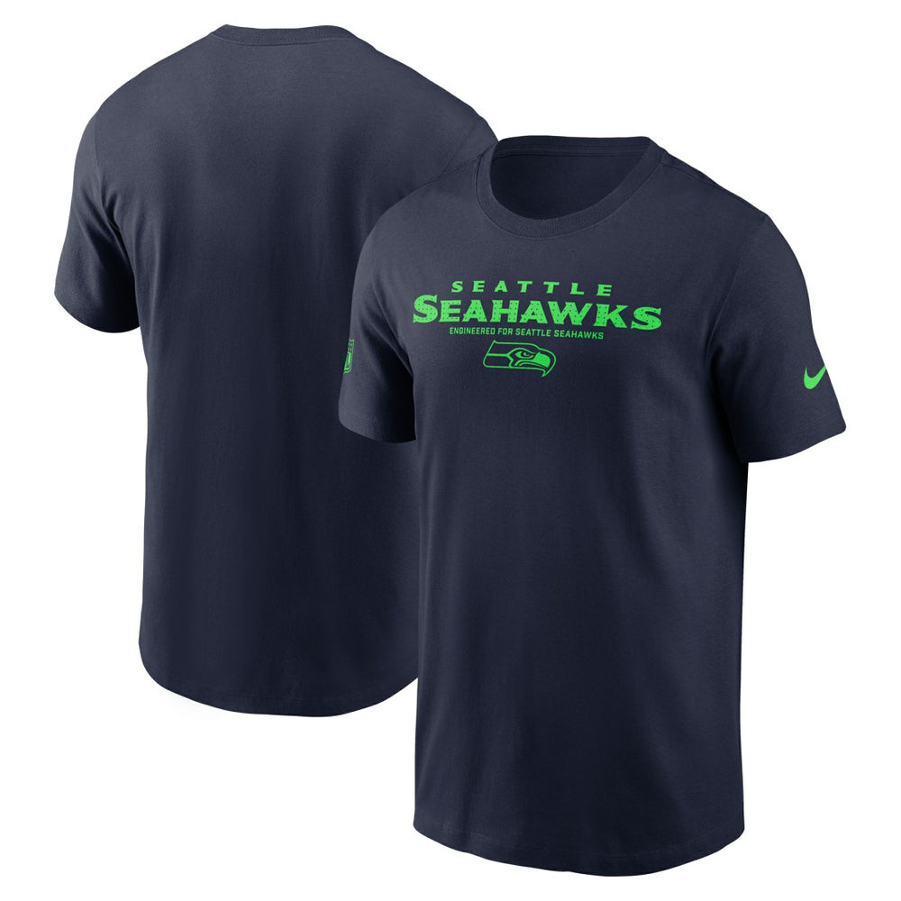 Seattle Seahawks Sideline Dri-FIT T-Shirt - College Navy T-shirts