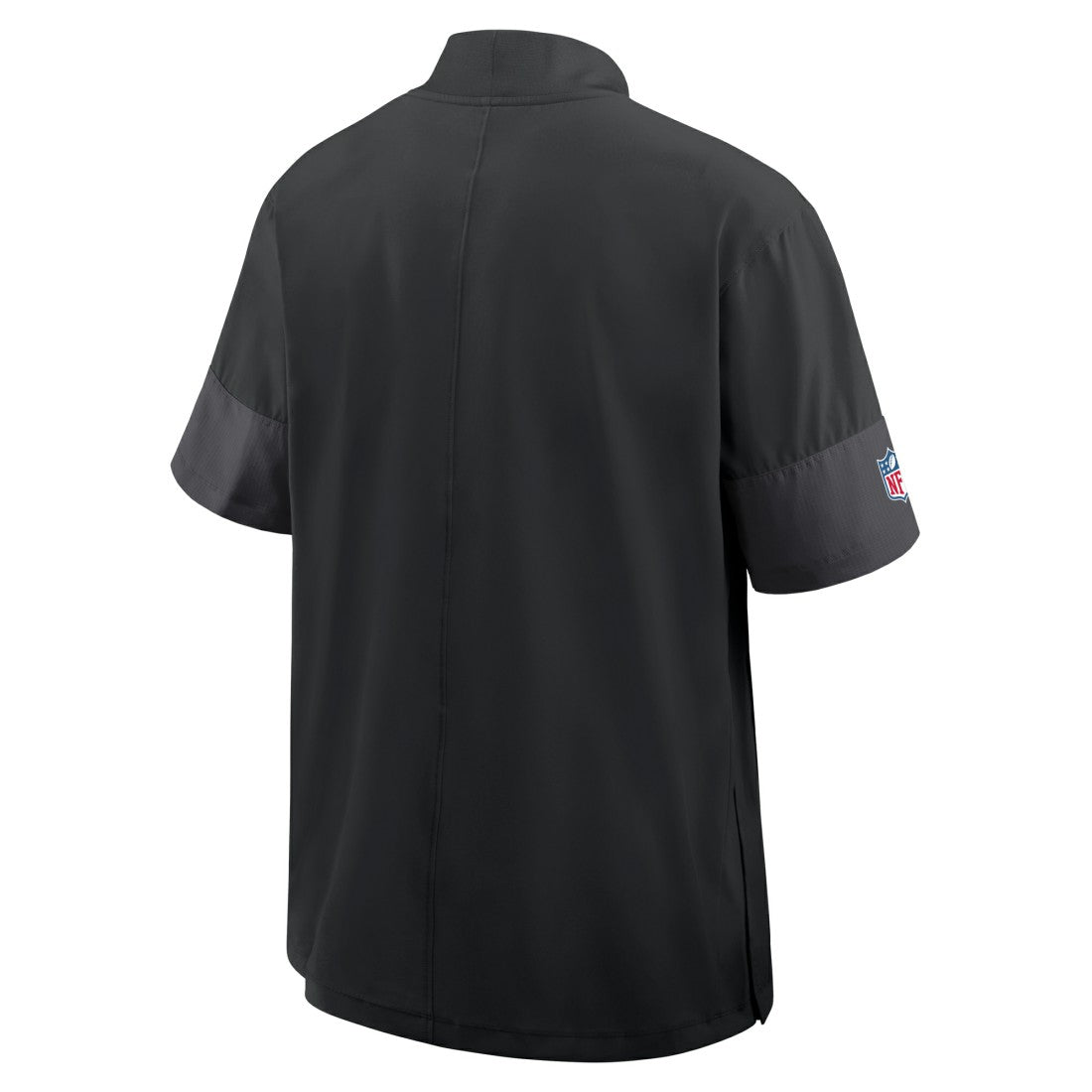 Detroit Lions Sideline Short Sleeve Quarter-Zip Dri-FIT Coach Jacket - Black Jackets