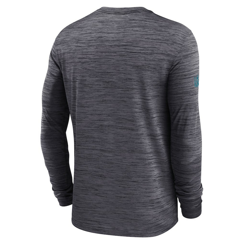 Jacksonville Jaguars Sideline Velocity Performance Long Sleeve T-Shirt - Black  - Black T-shirts