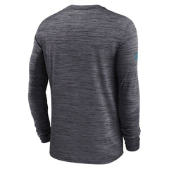 Jacksonville Jaguars Sideline Velocity Performance Long Sleeve T-Shirt - Black  - Black T-shirts