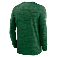 New York Jets Sideline Velocity Performance Long Sleeve T-Shirt - Green  - Green T-shirts