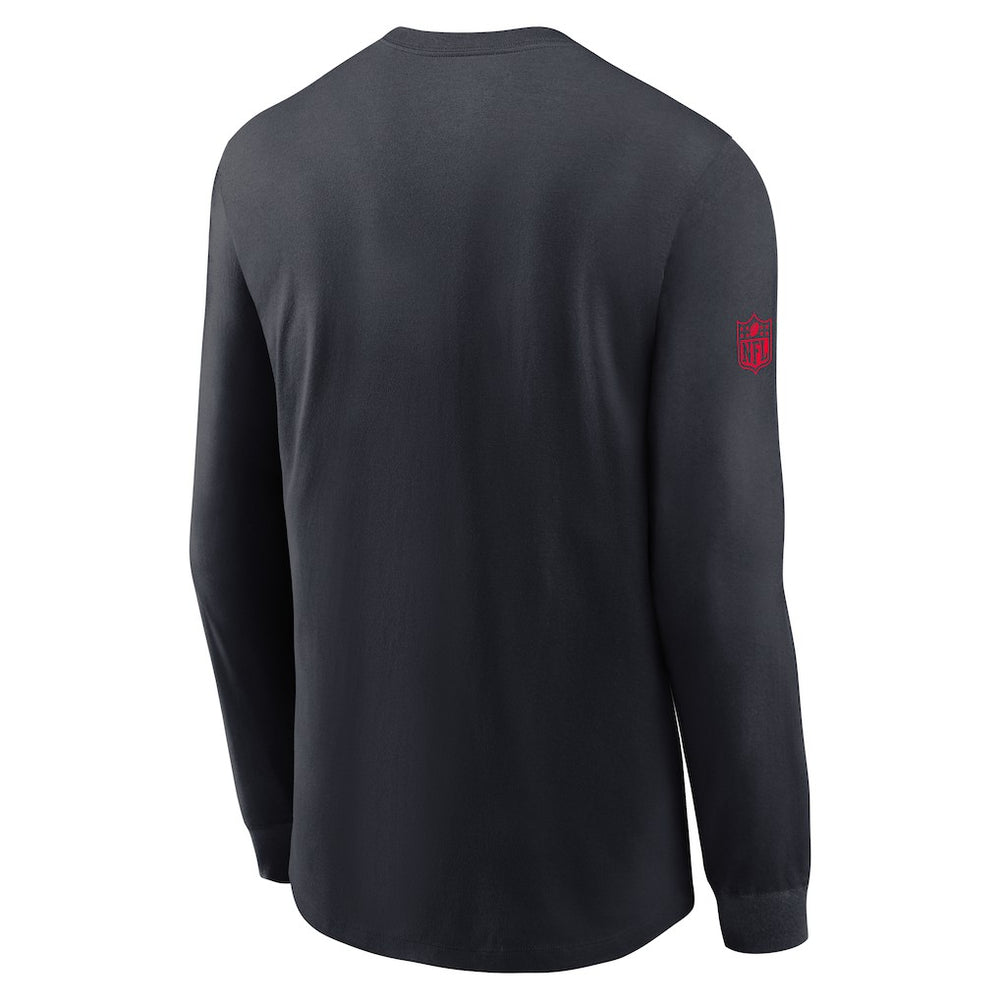 Houston Texans Sideline Dri-FIT Long Sleeve T-Shirt - Navy T-shirts