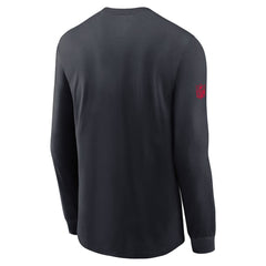 Houston Texans Sideline Dri-FIT Long Sleeve T-Shirt - Navy T-shirts