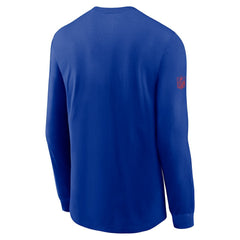Buffalo Bills Sideline Dri-FIT Long Sleeve T-Shirt - Royal T-shirts
