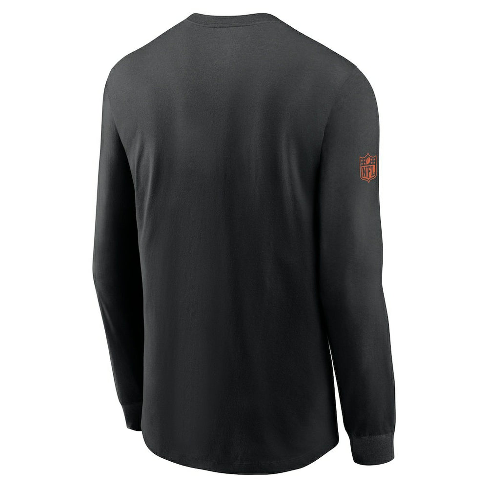 Cincinnati Bengals Sideline Dri-FIT Long Sleeve T-Shirt - Black T-shirts