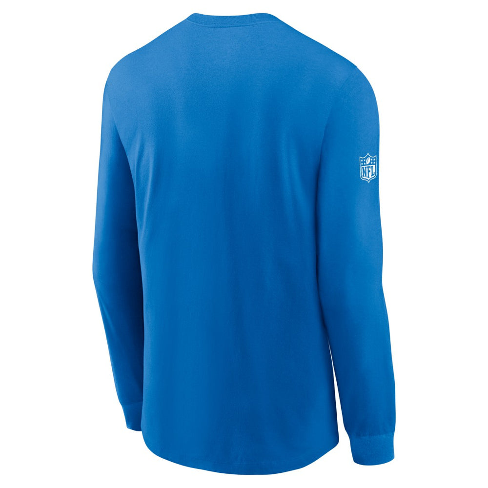Detroit Lions Sideline Dri-FIT Long Sleeve T-Shirt - Blue T-shirts