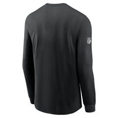 Philadelphia Eagles Sideline Dri-FIT Long Sleeve T-Shirt - Black T-shirts