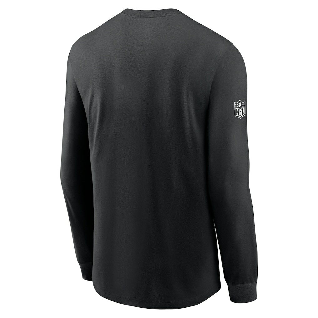 Minnesota Vikings Sideline Dri-FIT Long Sleeve T-Shirt - Black T-shirts