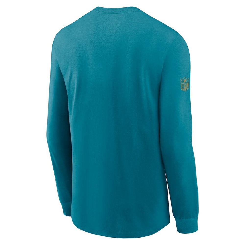 Jacksonville Jaguars Sideline Dri-FIT Long Sleeve T-Shirt - Teal T-shirts