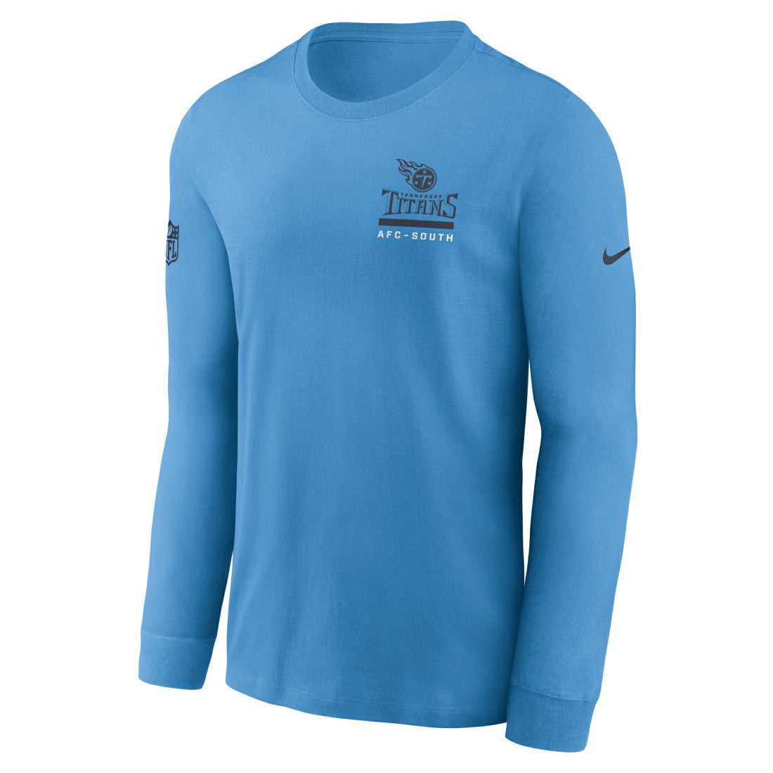 Tennessee Titans Sideline Dri-FIT Long Sleeve T-Shirt - Light Blue T-shirts
