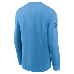 Tennessee Titans Sideline Dri-FIT Long Sleeve T-Shirt - Light Blue T-shirts