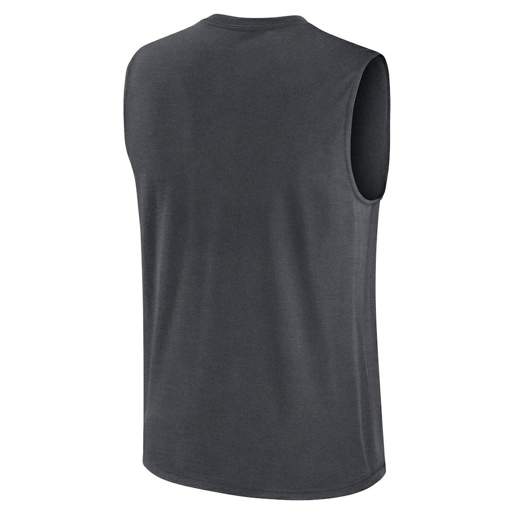 Cincinnati Bengals Primetime Legend Dri-FIT Muscle Tank Top - Charcoal Tops