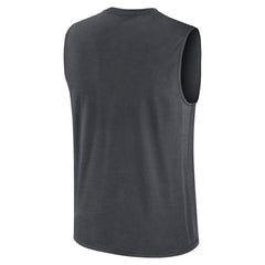 New Orleans Saints Primetime Legend Dri-FIT Muscle Tank Top - Charcoal Tops