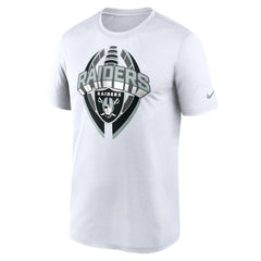 Las Vegas Raiders Legend Icon Performance T-Shirt - White T-shirts