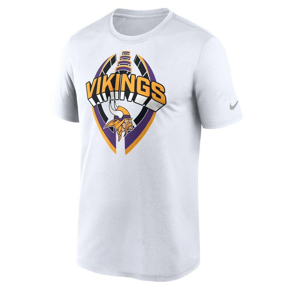 Minnesota Vikings Legend Icon Performance T-Shirt - White T-shirts
