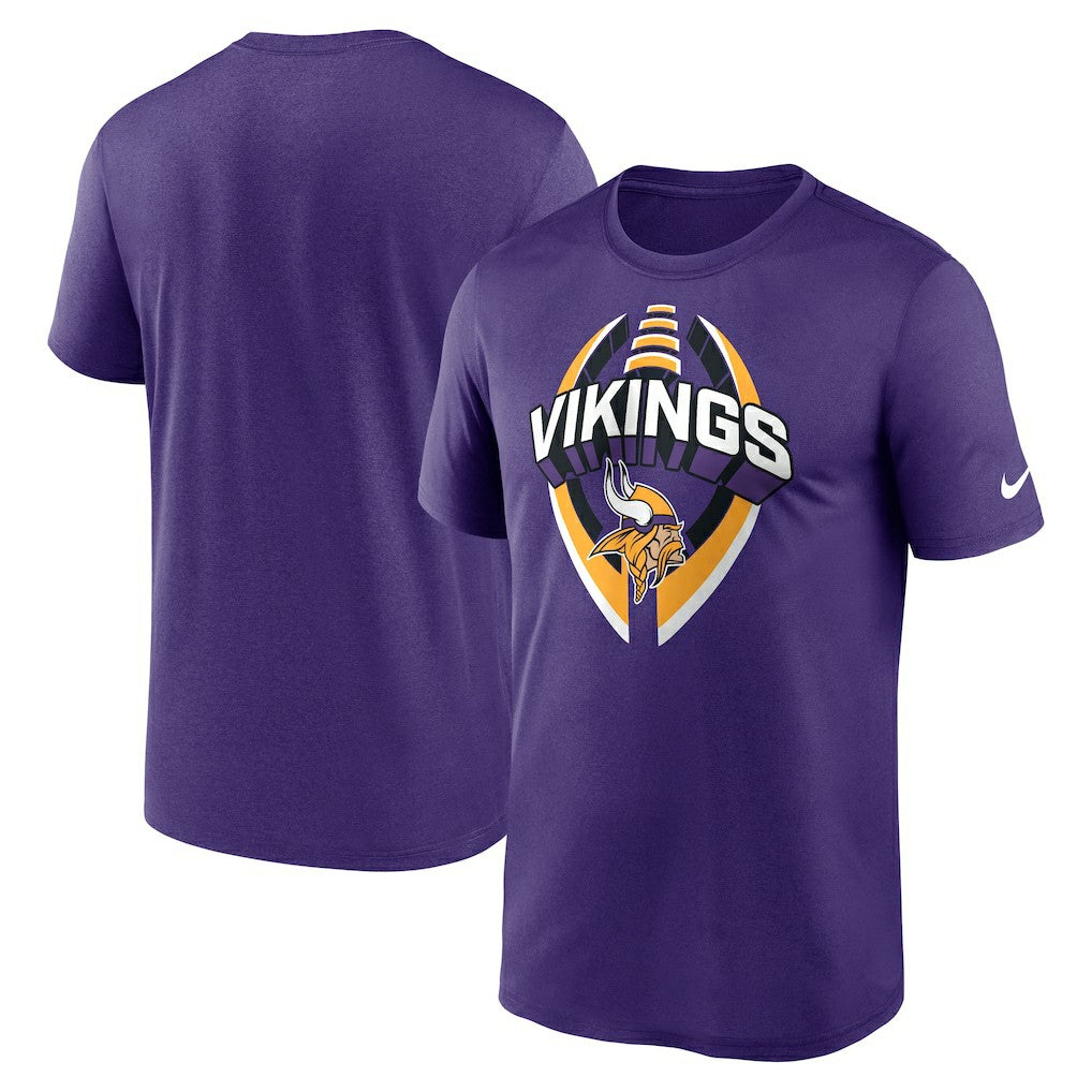 Minnesota Vikings Legend Icon Performance T-Shirt - Purple T-shirts