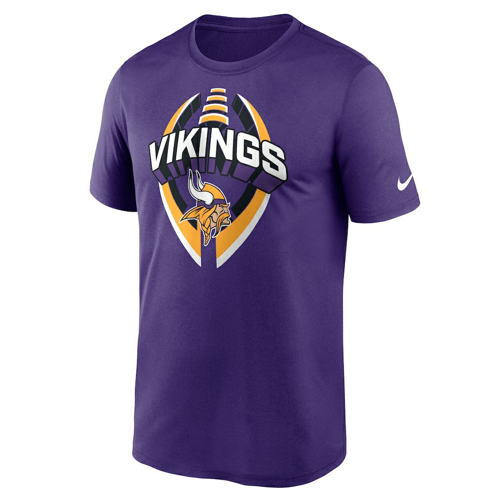 Minnesota Vikings Legend Icon Performance T-Shirt - Purple T-shirts