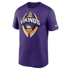 Minnesota Vikings Legend Icon Performance T-Shirt - Purple T-shirts