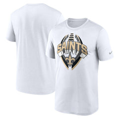 New Orleans Saints Legend Icon Performance T-Shirt - White T-shirts