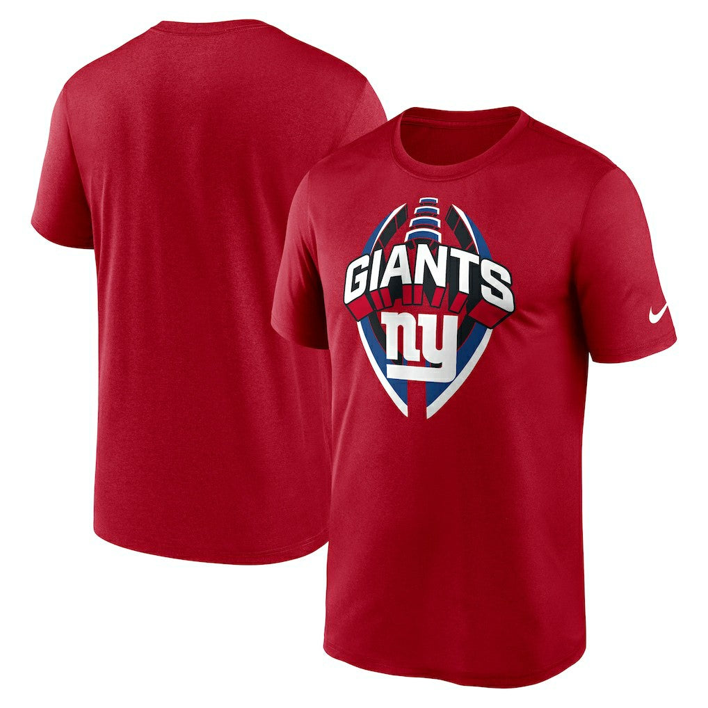 New York Giants Legend Icon Performance T-Shirt - Red T-shirts
