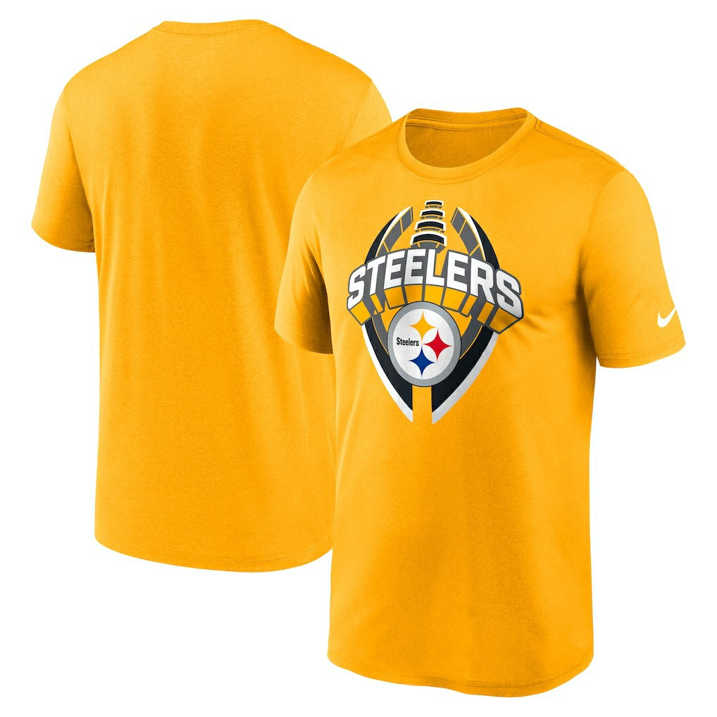 Pittsburgh Steelers Legend Icon Performance T-Shirt - Gold T-shirts