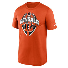 Cincinnati Bengals Legend Icon Performance T-Shirt - Orange T-shirts