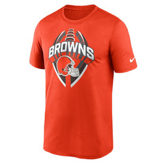 Cleveland Browns Legend Icon Performance T-Shirt - Orange T-shirts