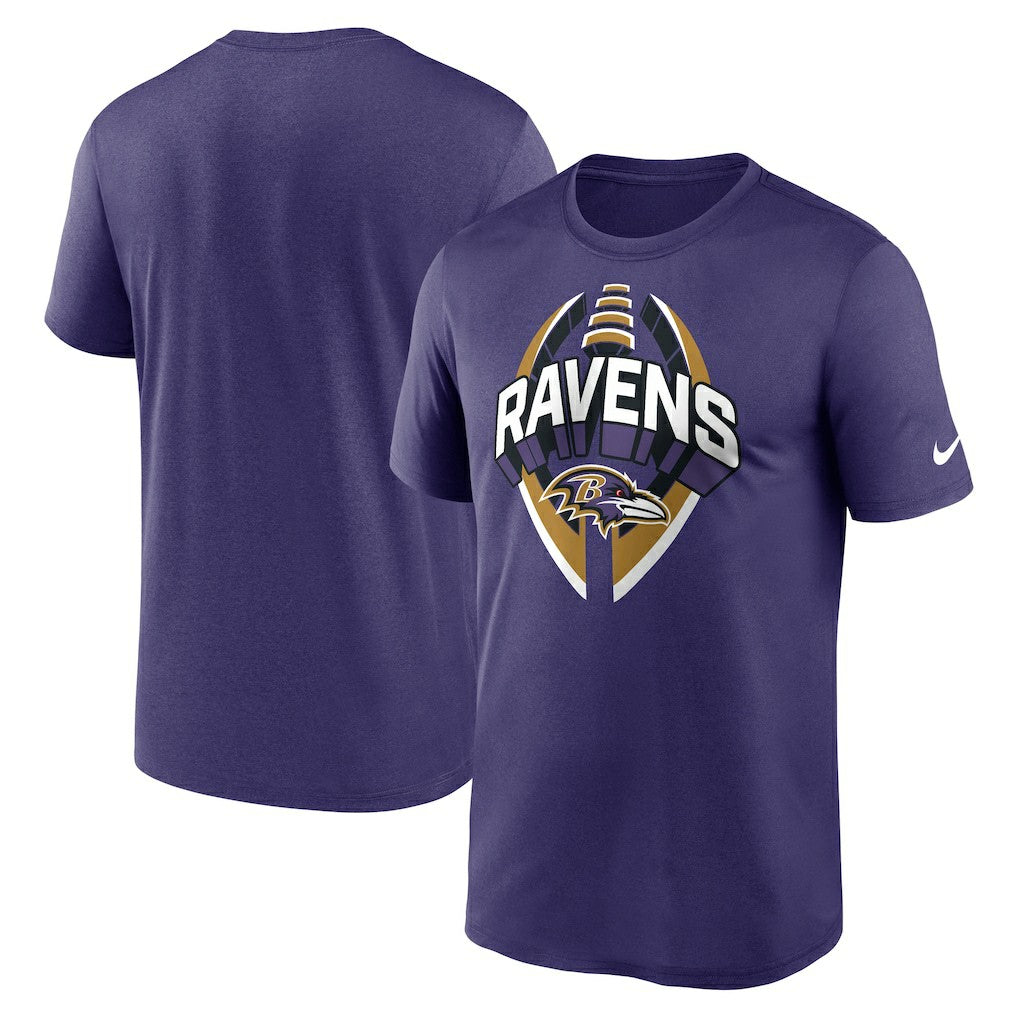 Baltimore Ravens Legend Icon Performance T-Shirt - Purple T-shirts