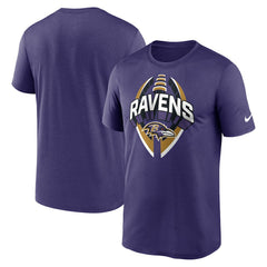 Baltimore Ravens Legend Icon Performance T-Shirt - Purple T-shirts