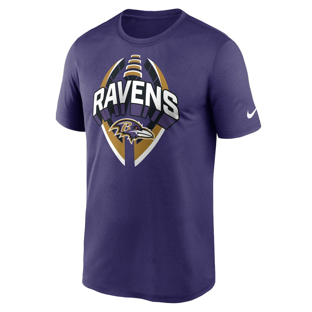 Baltimore Ravens Legend Icon Performance T-Shirt - Purple T-shirts