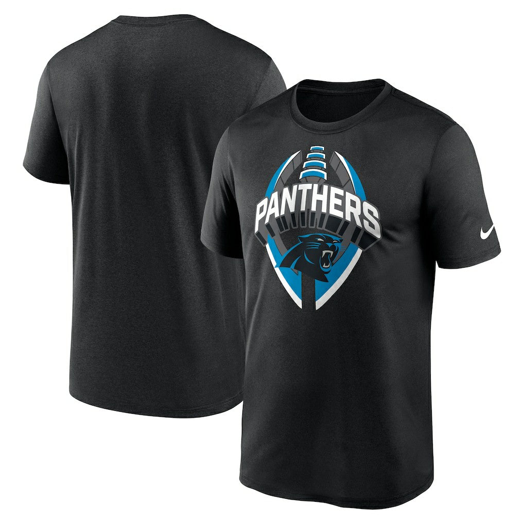 Carolina Panthers Legend Icon Performance T-Shirt - Black T-shirts
