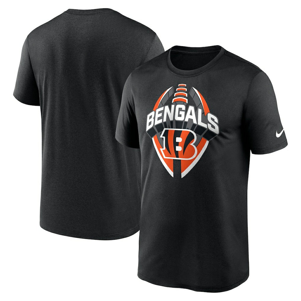 Cincinnati Bengals Legend Icon Performance T-Shirt - Black T-shirts