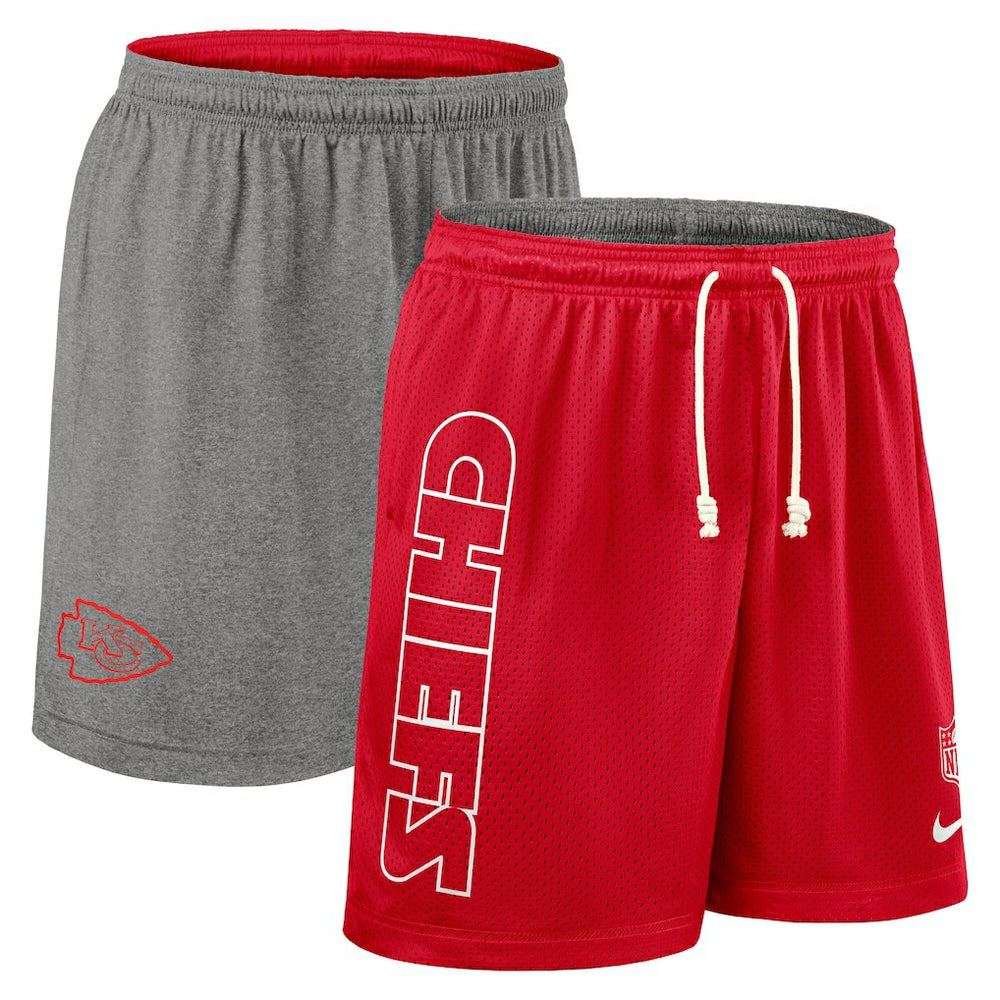 Kansas City Chiefs Sideline Reversible Dri-FIT Shorts - Red Shorts