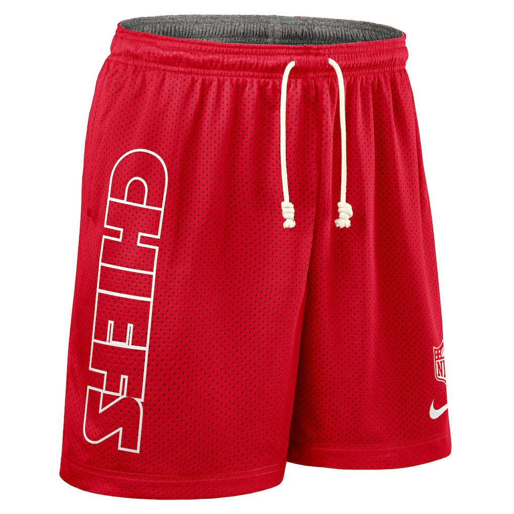 Kansas City Chiefs Sideline Reversible Dri-FIT Shorts - Red Shorts