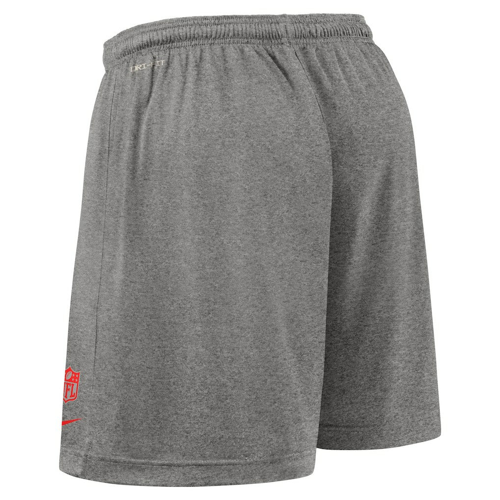 Kansas City Chiefs Sideline Reversible Dri-FIT Shorts - Red Shorts