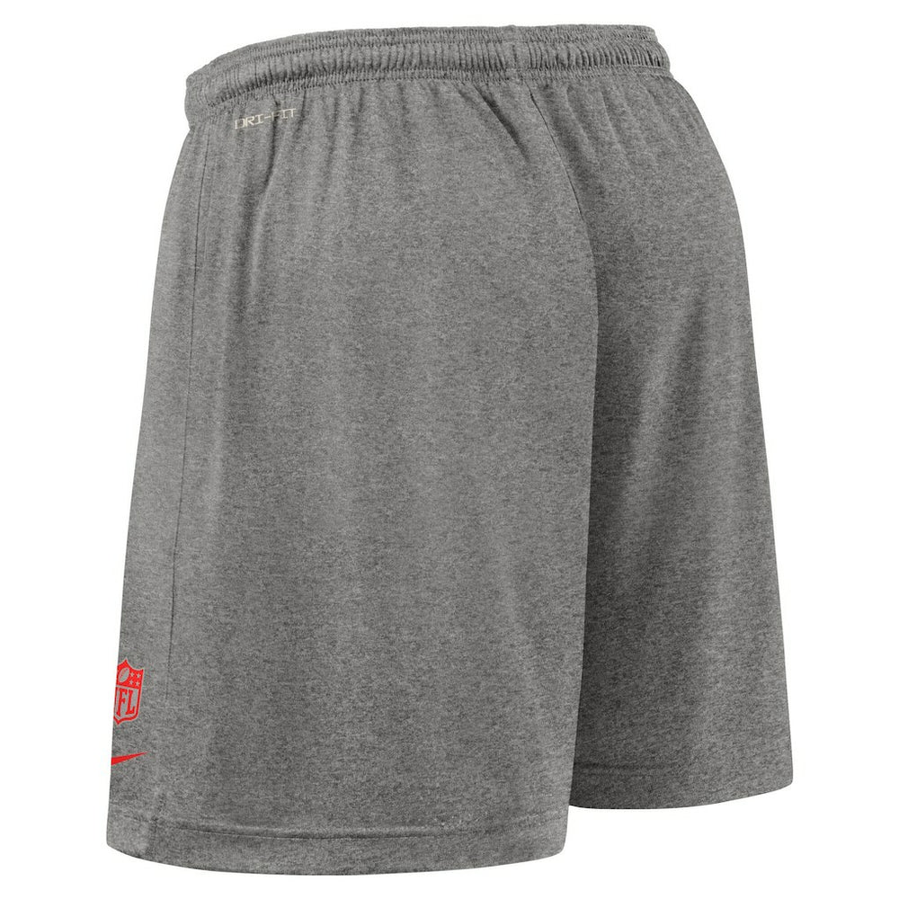 Kansas City Chiefs Sideline Reversible Dri-FIT Shorts - Red Shorts