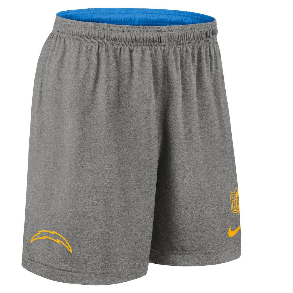 Los Angeles Chargers Sideline Reversible Dri-FIT Shorts - Powder Blue Shorts