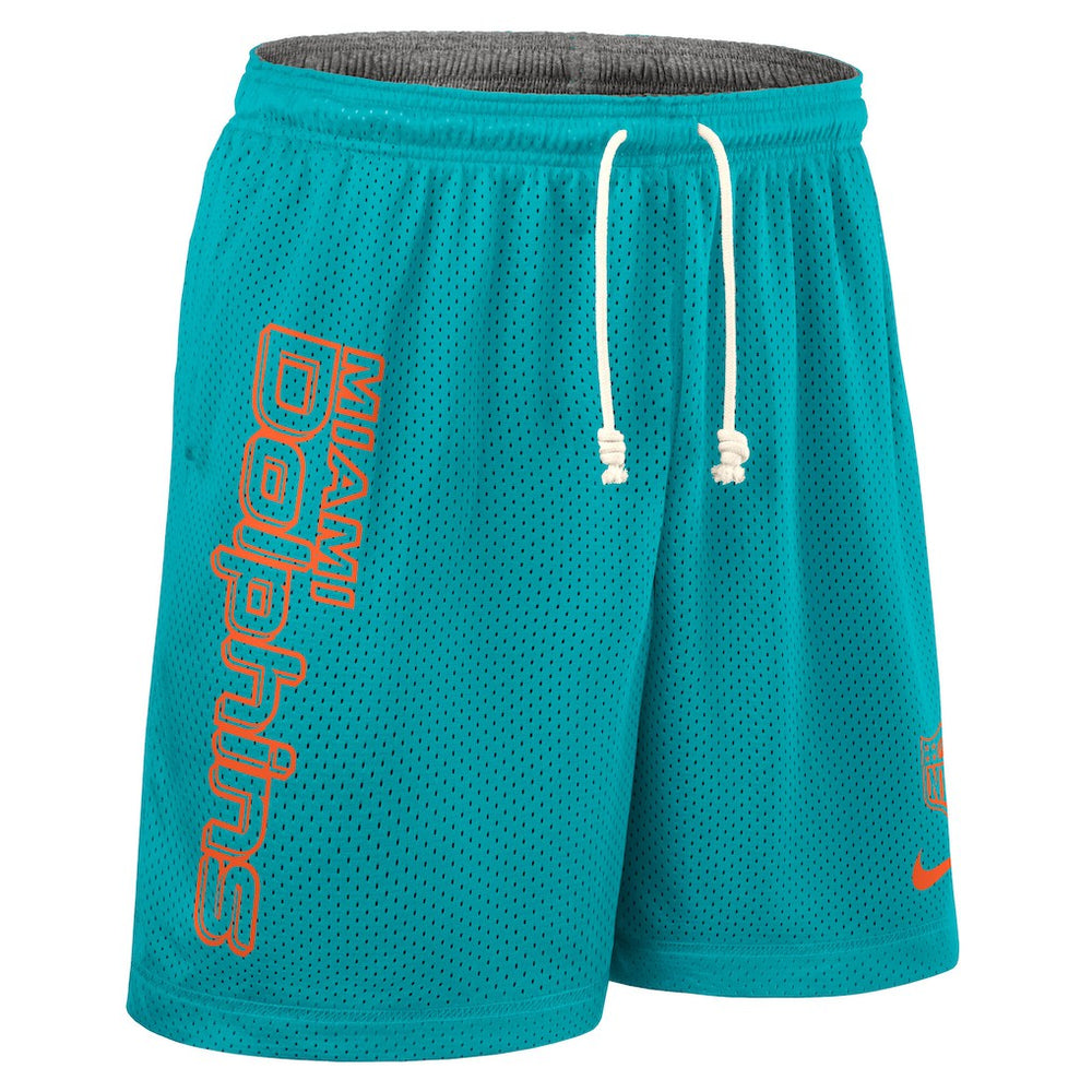 Miami Dolphins Sideline Reversible Dri-FIT Shorts - Aqua Shorts