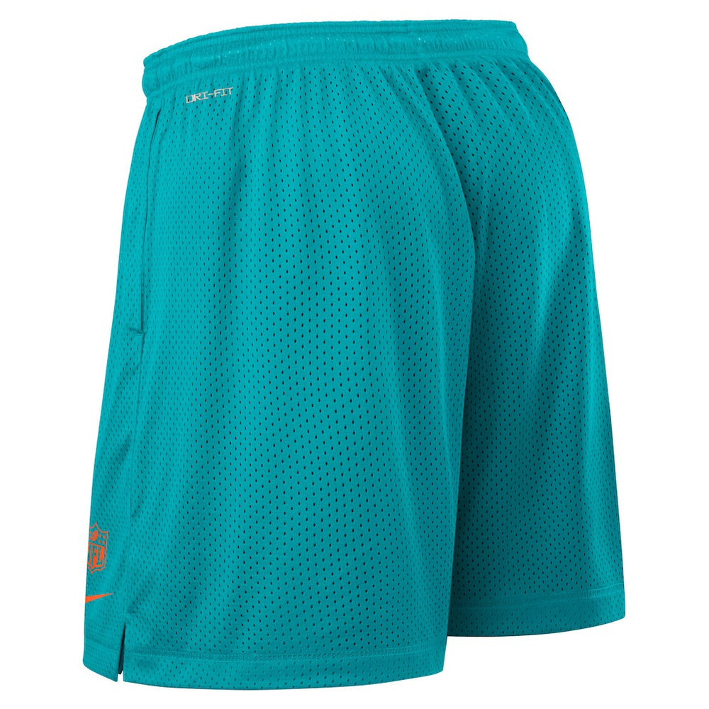 Miami Dolphins Sideline Reversible Dri-FIT Shorts - Aqua Shorts