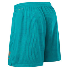 Miami Dolphins Sideline Reversible Dri-FIT Shorts - Aqua Shorts