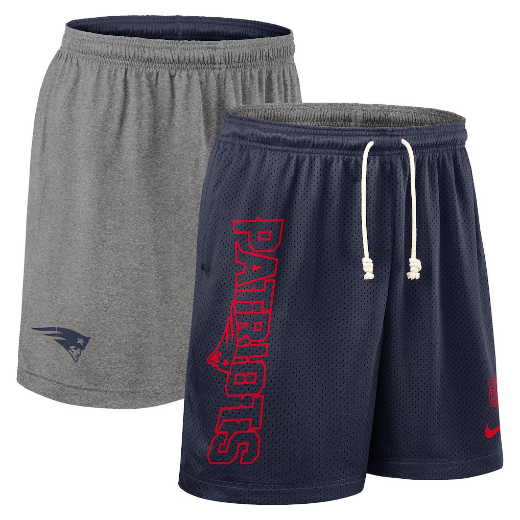 New England Patriots Sideline Reversible Dri-FIT Shorts - Navy Shorts