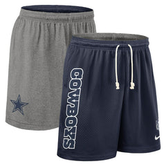 Dallas Cowboys Sideline Reversible Dri-FIT Shorts - Navy Shorts
