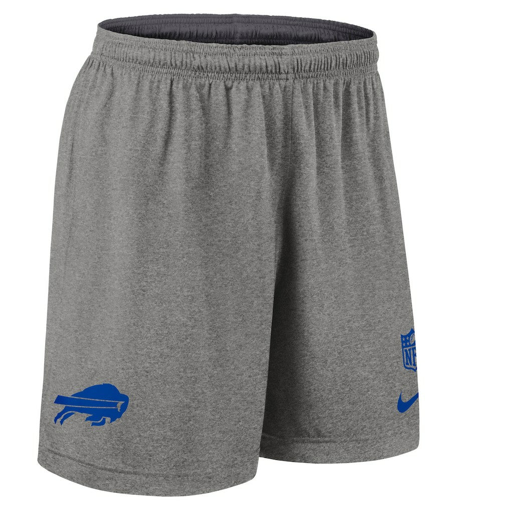 Buffalo Bills Sideline Reversible Dri-FIT Shorts - Gray Shorts
