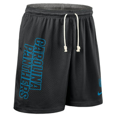 Carolina Panthers Sideline Reversible Dri-FIT Shorts - Black Shorts