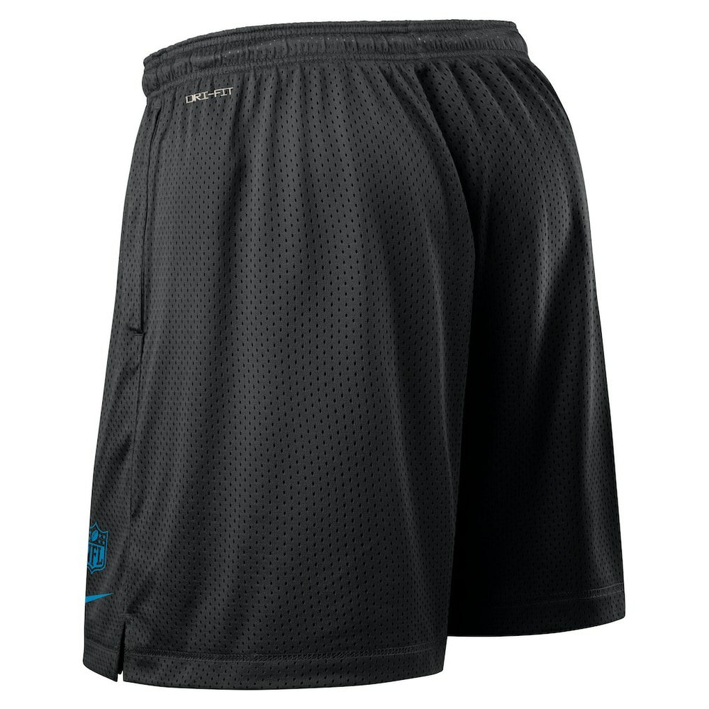 Carolina Panthers Sideline Reversible Dri-FIT Shorts - Black Shorts