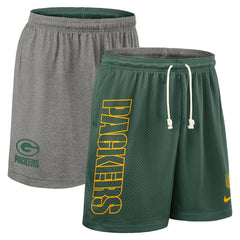 Green Bay Packers Sideline Reversible Dri-FIT Shorts - Green Shorts