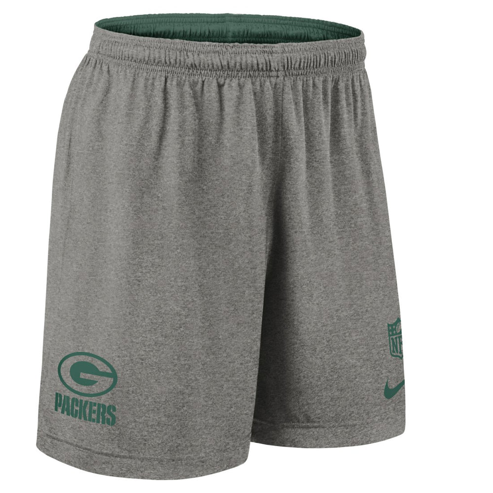 Green Bay Packers Sideline Reversible Dri-FIT Shorts - Green Shorts