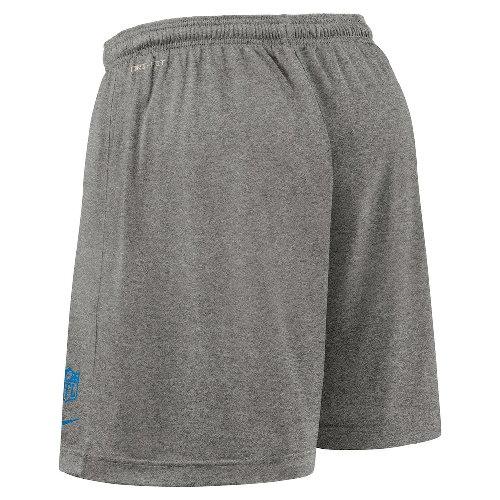 Detroit Lions Sideline Reversible Dri-FIT Shorts - Gray Shorts